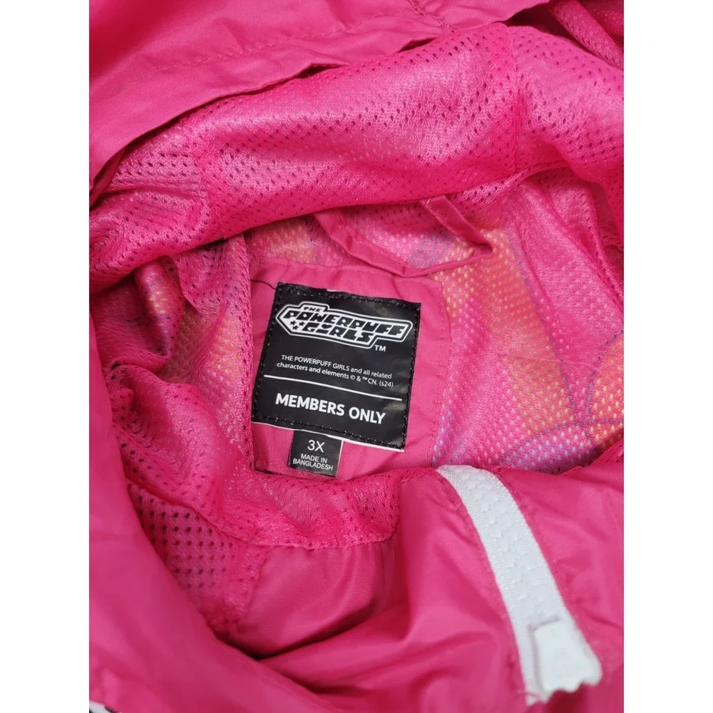 Members Only Girls Power Puff Girl's Jacket 3x - Picture 8 of 8
